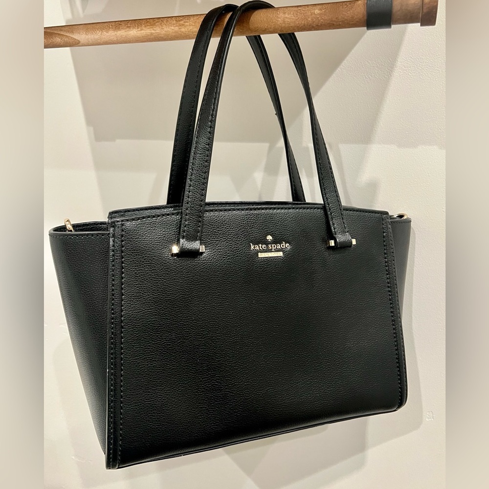 Kate Spade “Geraldine Patterson Drive” Satchel (Black)